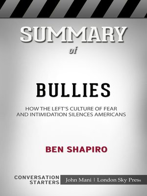cover image of Summary of Bullies